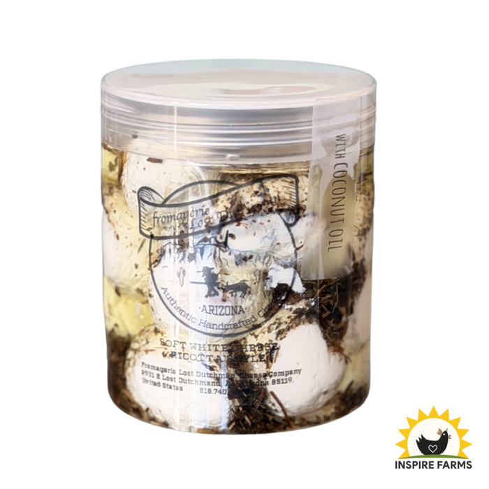 Fromagerie Lost Dutchman Ricotta Coconut Oil