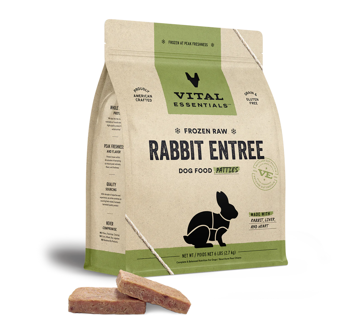 Vital Essentials Frozen Raw Dog Food – Inspire Farms