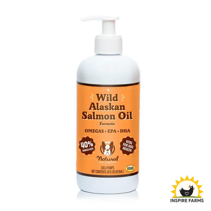 Natural Dog Company Wild Dog & Cat Wild Alaskan Salmon Oil - 16oz