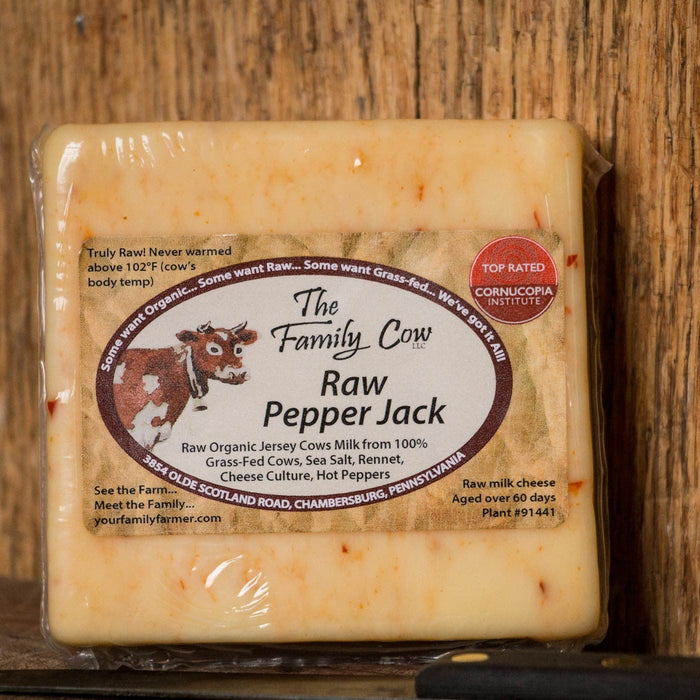 The Family Cow Pepper Jack Block 8oz