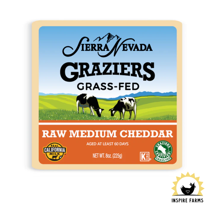 Sierra Nevada Raw Graziers Grass-Fed Cheese Bricks