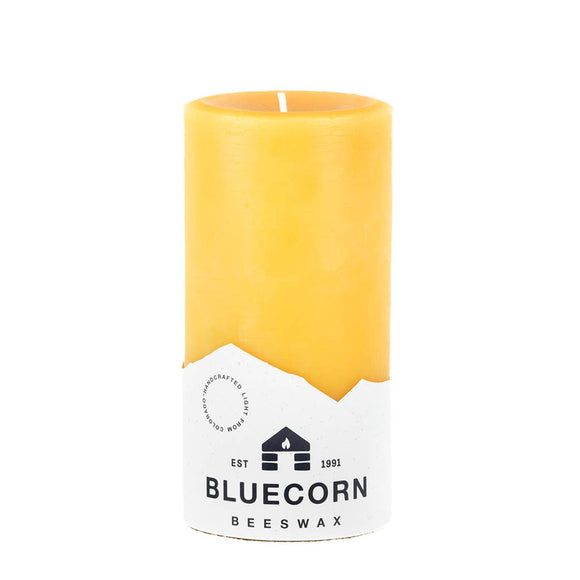 Pure Beeswax Pillar Candles: 3