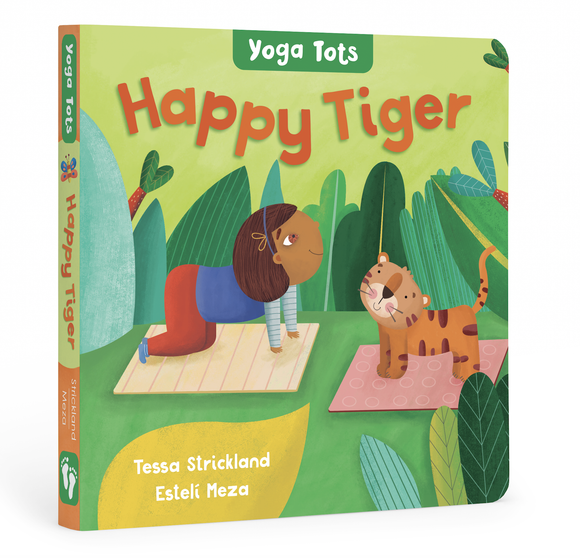 Yoga Tots: Happy Tiger Book