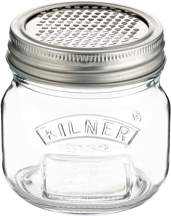 Kilner Storage Jar & Fine Grater 8.5oz