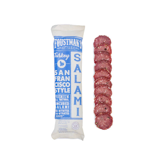 TURKEY SAN FRANCISCO STYLE | FOUSTMAN'S UNCURED SALAMI