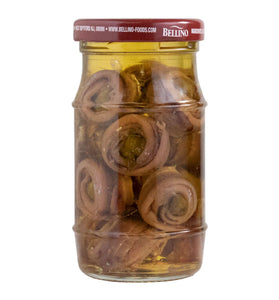 Bellino Anchovy Rolled  4.25 OZ