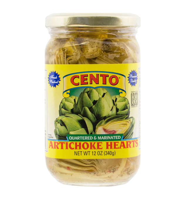 Cento Quartered & Marinated Artichoke Hearts 12 OZ