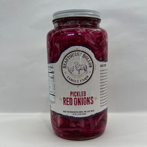 Pickled Red Onions - Heartquist Hollow Farm