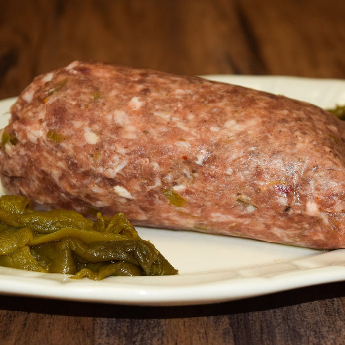 Hot Pork Sausage Chub - KB Farm and Pantry