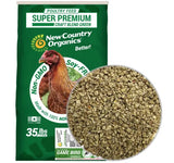 New Country Organics Game Bird Crumbles No Soy No Corn, 35 lbs