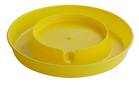 Plastic Poultry Fount Replacement Base  - 1 gal
